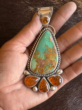 Load image into Gallery viewer, Royston Amber Cascade Pendant