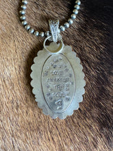 Load image into Gallery viewer, Desert Bloom Variscite Hidden Heart Pendant