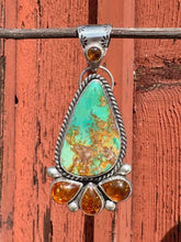 Load image into Gallery viewer, Royston Amber Cascade Pendant