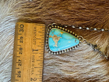 Load image into Gallery viewer, Royston Blue Necklace Triangle