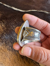 Load image into Gallery viewer, Wild Spirit Black Jack Turquoise Ring Treasure (Size 10.25)
