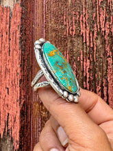 Load image into Gallery viewer, Golden Oasis Kingman Turquoise Piece
