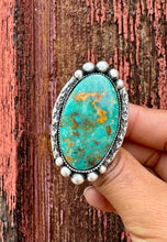 Load image into Gallery viewer, Golden Oasis Kingman Turquoise Piece
