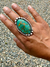 Load image into Gallery viewer, Golden Oasis Kingman Turquoise Piece
