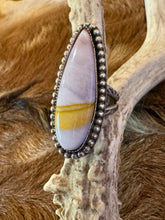 Load image into Gallery viewer, Lilac Luxe: Oregon Sunset Jasper with Gold Matrix Elegance
