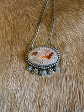 Load image into Gallery viewer, Mexican Fire Opal Sierra Bloom Necklace
