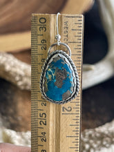 Load image into Gallery viewer, Morenci 2 Turquoise Dangles
