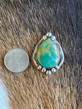 Load image into Gallery viewer, Rising Phoenix Turquoise Stamped Beauty
