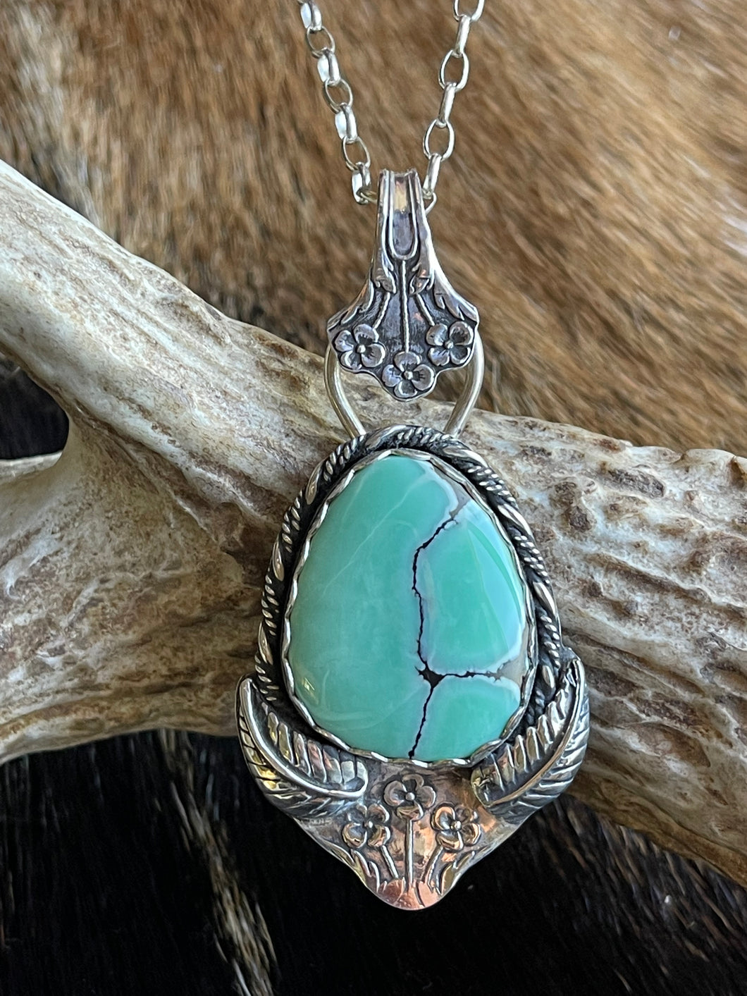 Desert Bloom Vintage Inspired Pendant