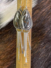 Load image into Gallery viewer, White Buffalo Fringe Earrings
