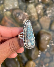 Load image into Gallery viewer, Ice Blue Calypso Ring
